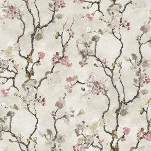 Avril Chinoiserie Rose Wallpaper