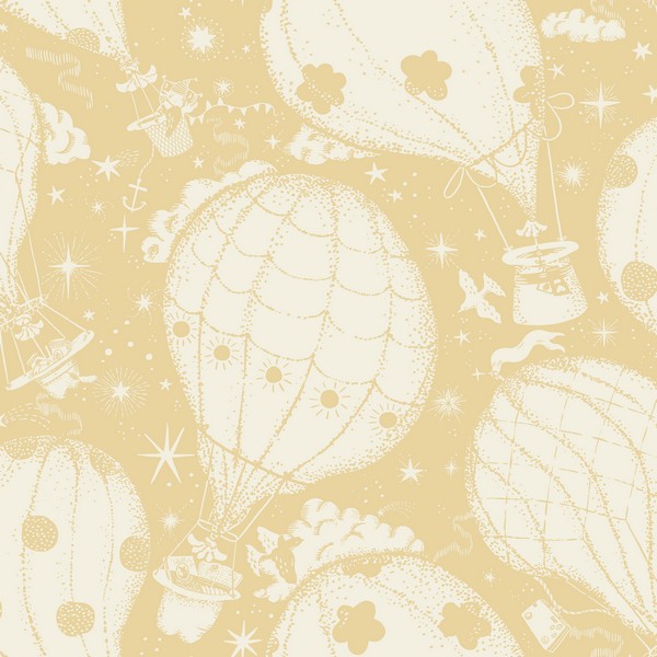 Ballongerna Yellow Wallpaper