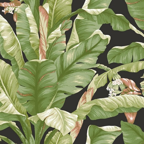 Banana Leaf Peel and Stick Wallpaper