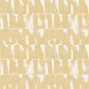 Bancroft Gold Artistic Stripe Wallpaper