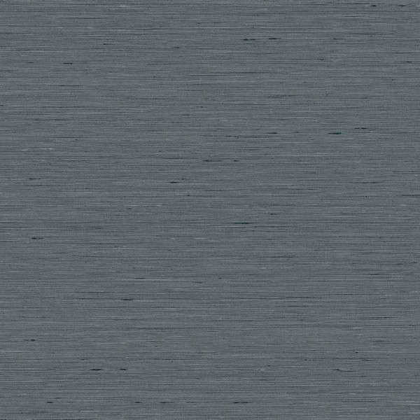 Bangkok Charcoal Faux Silk Wallpaper