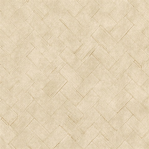 Texture Wheat Basketweave Wallpaper