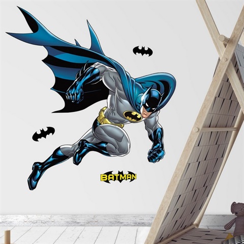 Batman Bold Justice Peel & Stick Giant Wall Decal