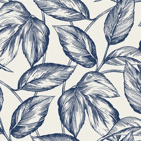 Beckett Sketched Leaves