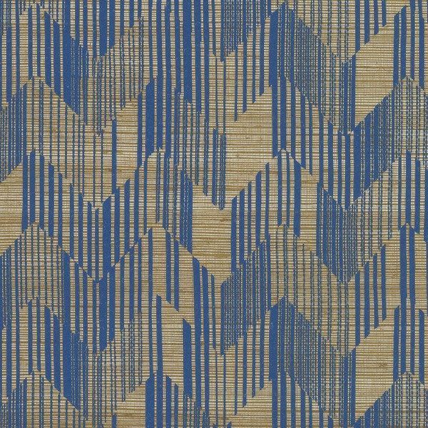 Birch Blue Wallpaper