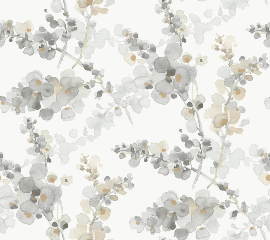 Blossom Fling Steel Peel & Stick Wallpaper