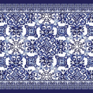 Blu Mediterraneo Mural