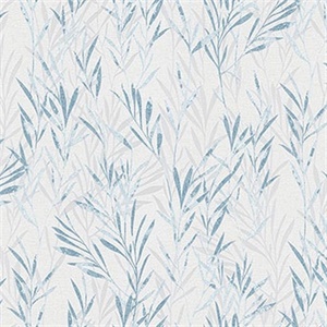 Bondi Blue Botanical Wallpaper
