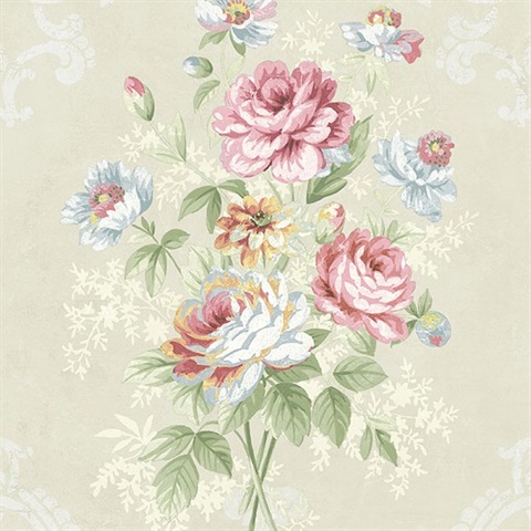 Bouquet Floral Wallpaper