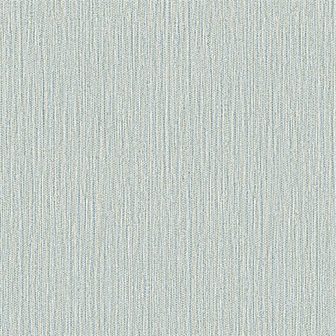 Bowman Light Blue Faux Linen Wallpaper