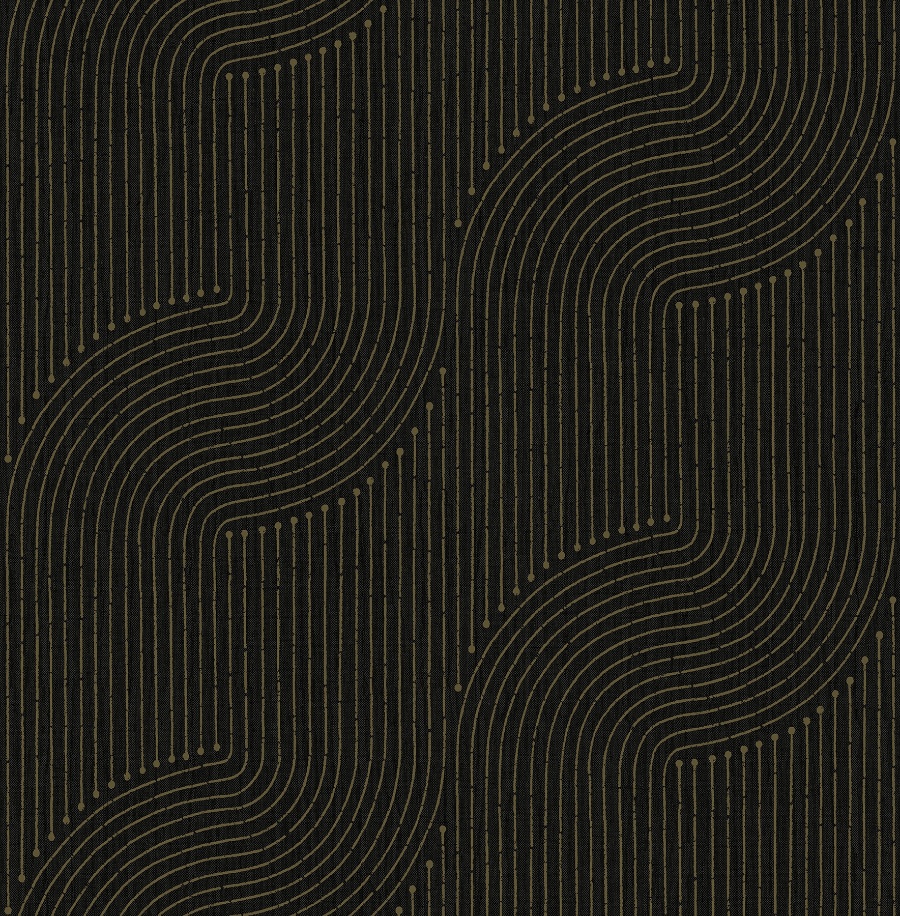 Braddock Black Wallpaper