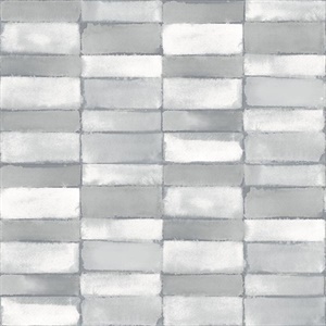 Braden Grey Tile Wallpaper