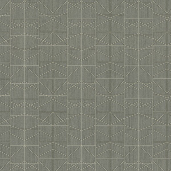 Braxton Olive Geometric Wallpaper