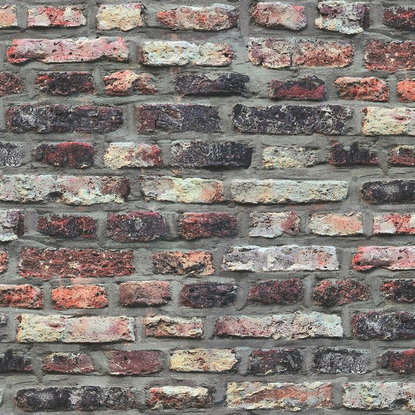 Brickshire Residents Motif Wallpaper