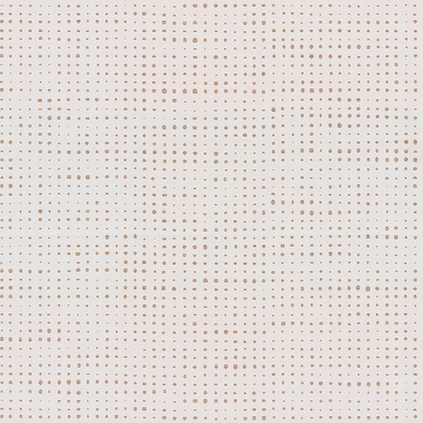 Brielle Brass Polka Dot Wallpaper