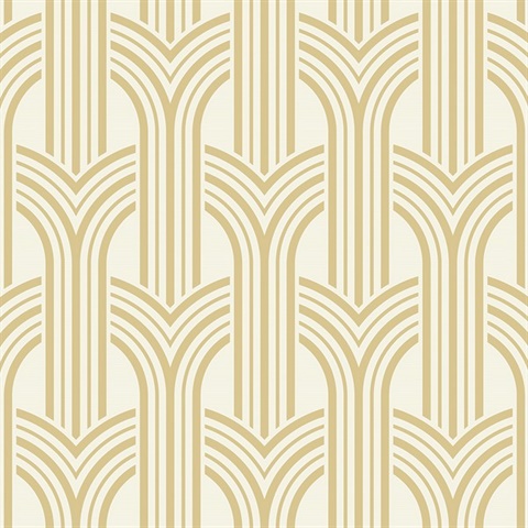 Broadway Arches Geometric Wallpaper