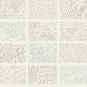 Bronson Ivory Topography Wallpaper