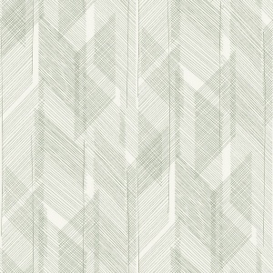 Bryant Evergreen Crosshatch Wallpaper