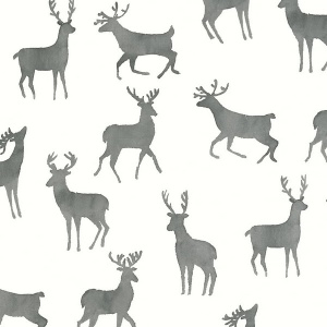 Bucks Basalt Black Wallpaper