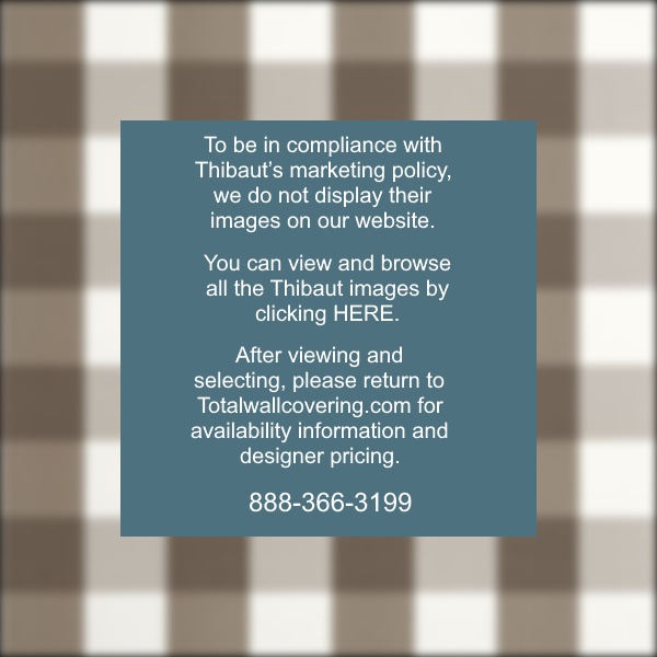 Buffalo Check Brown Wallpaper