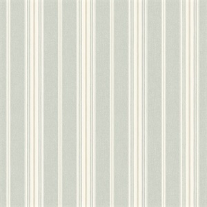 Cooper Teal Stripe Wallpaper