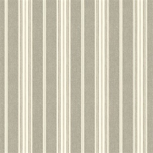 Cooper Taupe Stripe Wallpaper