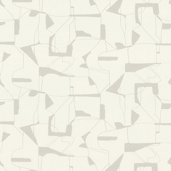 Calder Platinum Abstract Wallpaper