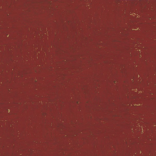 Caldera Cork Crimson Wallpaper