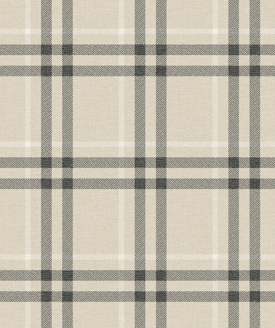 Calverlay Plaid Prepasted Wallpaper