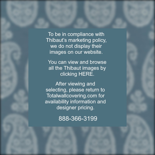 Campania Paisley Blue Wallpaper