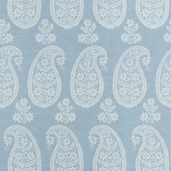 Campania Paisley Robin's Egg Wallpaper