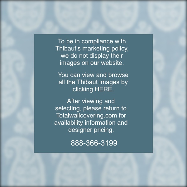 Campania Paisley Robin's Egg Wallpaper