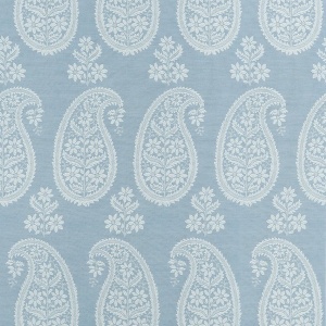 Campania Paisley Robin's Egg Wallpaper