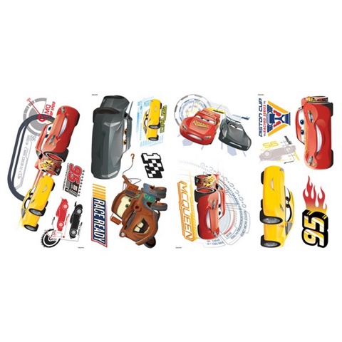 Cars 3 Peel And Stick Wall Decals