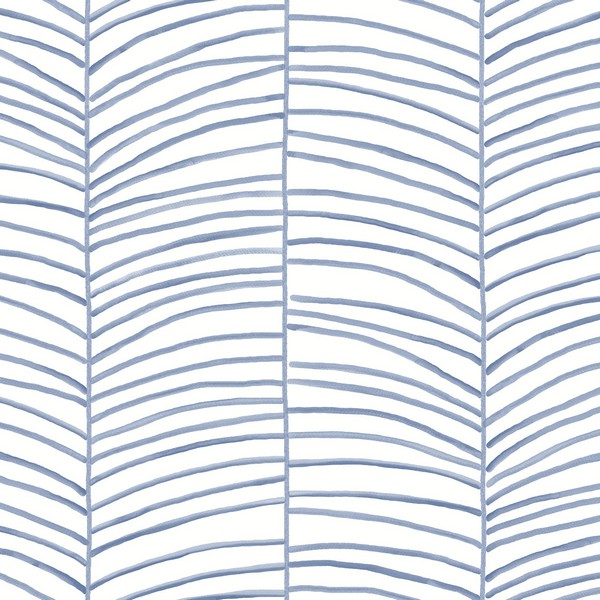 Cascade Palm Chevron Sea Wallpaper