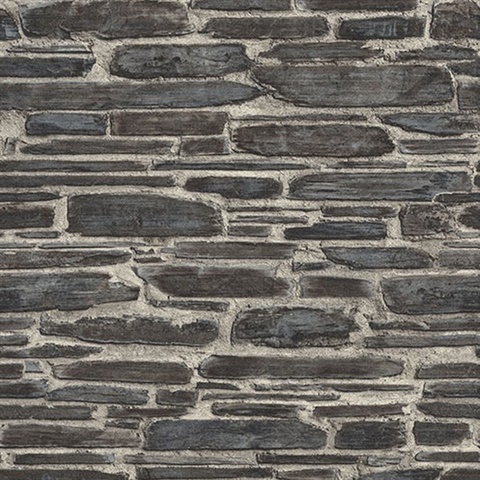 Cassandre Black Stone Wallpaper