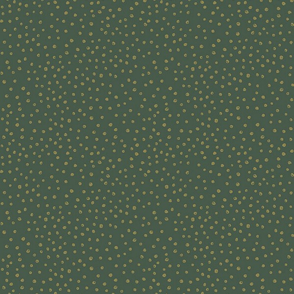 Cassie Green Petite Polka Wallpaper