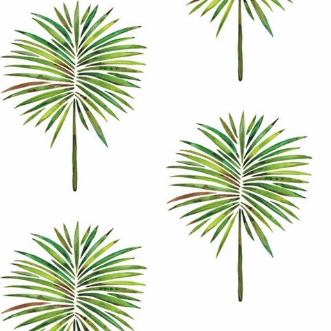 Cat Coquillette Fun Fronds Peel & Stick Wallpaper