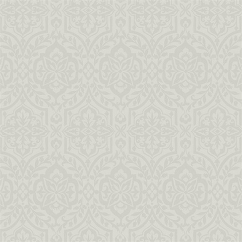 Catherdral Damask Wallpaper