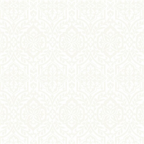 Catherdral Damask Wallpaper