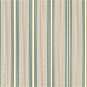 Cato Turquoise Blurred Lines Wallpaper