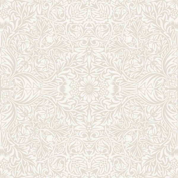 Ceiling Dove Intricate Floral Wallpaper