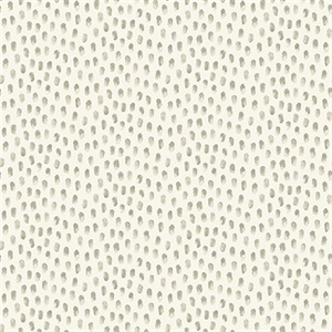 Sand Drips Grey Painted Dots Wallpaper