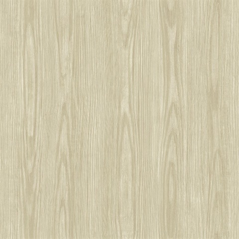 Tanice Eggshell Faux Wood Texture Wallpaper