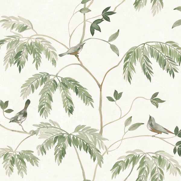 Cillian Dark Green Wallpaper