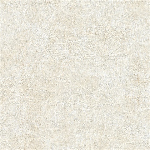 Clegane Cream Plaster Texture Wallpaper