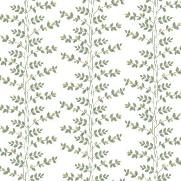 Climbing Vine Gold Wallpaper