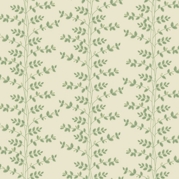 Climbing Vine Linen Wallpaper
