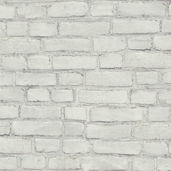 Coastal Brick Effect Motif Wallpaper