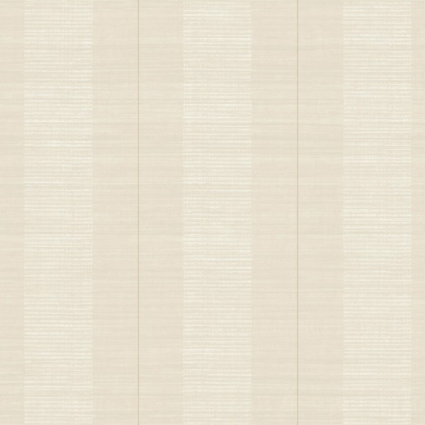Colbert Stripe Ivory Wallpaper